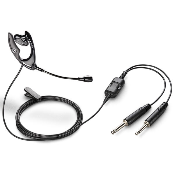 Plantronics MS200 Commercial Aviation Corded HeadsetPicture